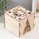 Casket-Cub "Dragon Muzzle" natural 15.5x15x14 cm (set of 6 parts)