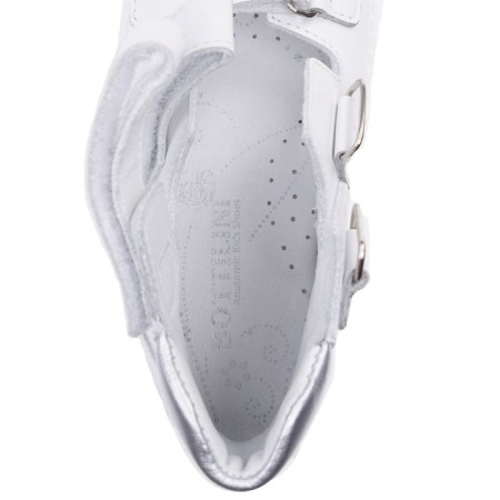 Baby sandals, size 29, silver color-1