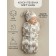 Lightning diaper with a hat with a cap Amarobaby Soft Hugs, size 68x74 cm