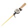 Winter fishing rod, handle traffic jam 100 mm long, HFB-8X