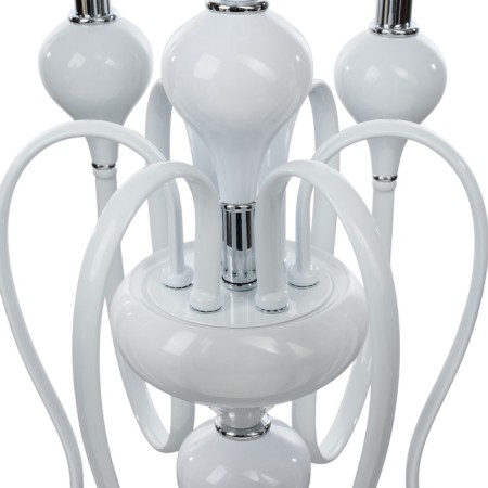 Bergamamo chandelier 6he14 40w is white-chromium 60x60x97 cm-8