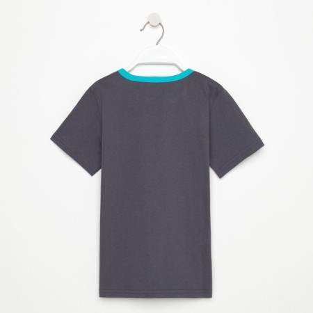 T -shirt for a boy, gray color, height 122 cm-8