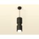 AMBRELLA LIGHT, TECHNO, XP7723031, GU5.3, Black Black Sand Color