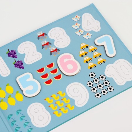 Magnetic board "Knowledge" in the set Magnets: alphabet + numbers, 2 × 18 × 25 cm-5