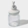 Glass Bank for bulk products with a ceramic lid of the bunny, 230 ml