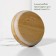 Glass Bank for bulk products with bamboo lid Bellatenero "Eco", 1 l, 9.5 × 18 cm