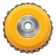 Denzel Ushm brush, 125 mm, M14, cup, twisted stainless steel. I wire 0.5 mm