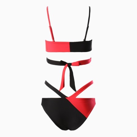 Separate swimsuit, black/pink color, size 42-9