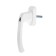 Hand with a lock, metal. 37mm WH038 RAL 9016, white