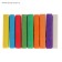 Loars of colored algems, in a set of 9 pieces, square