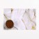 Rug for a bowl "Pigger" 43 x 28 cm "marble"