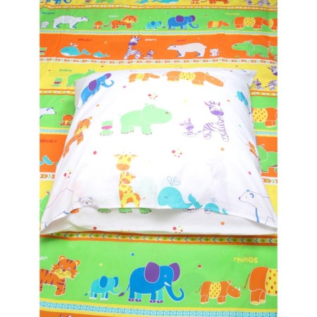 Bed linen 1.5 joint venture "Zoo", size 145x210 cm, 145x210 cm, 50x70 cm-6
