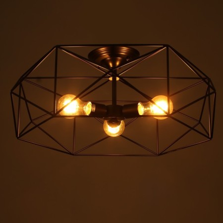 Lamp 2463/3e27 40W Black 58x58x22 cm Bayerlux-2