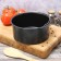 Jacqueline bowler, 1.2 l, anti -stick coating, black color