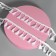 Decorative braid "Furger", 45 mm, 10 ± 1 m, white color