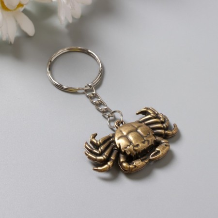 Брелок металл "Краб" МИКС 2,5х4 см-2