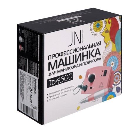 Device for manicure and pedicure Jessnail JD4500 BL, 30,000 rpm, 35 watts, white-8