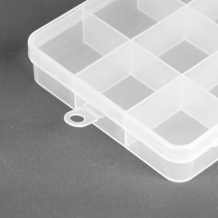 Organizer for needlework, with a suspension, 15 departments, 17.5 × 10 × 2 cm-2