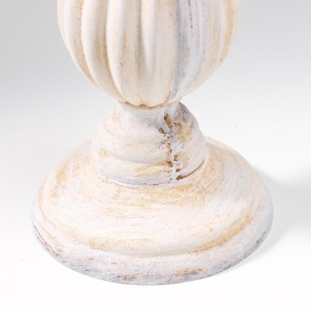 Summary of the tree for 1 candle "Ferdinand" white with beige patina 28x10.5x10.5 cm-2
