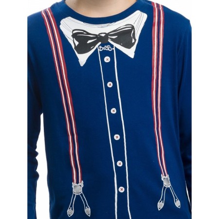 Jumper for boys, height 134 cm, jeans color-3