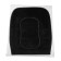 Cuts on the front seat of the car 140 × 50 cm, artificial fur, black