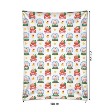 Decorative panel with photo printing "Fairytale cats", vertical, size 150x200 cm-1