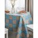 Guten Morgen Brunei tablecloth, mingle, size 140x150 cm, turquoise color