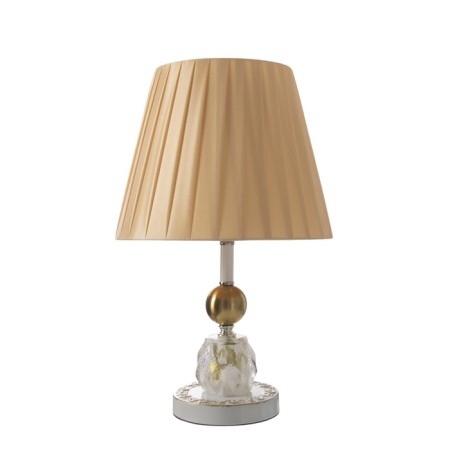 Table lamp "Course" 1x40W E27+LED 5W backlight gold 25x25x40cm-5