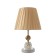 Table lamp "Course" 1x40W E27+LED 5W backlight gold 25x25x40cm