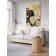 Decorative panel with photo printing "Fairy in love", vertical, size 150x200 cm