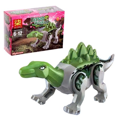 Block designer "Dinosaurs", 12 species, mix-4
