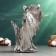 Stand for the bottle "Wolf" 26x17x13cm, steel