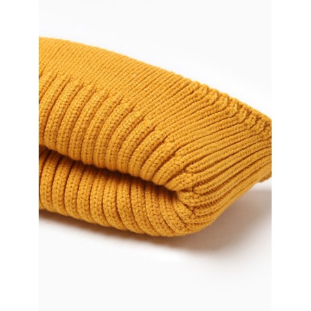 Hat children's baby I r.48-50 yellow-5