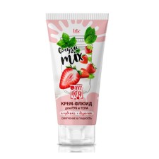 Крем-флюид для рук и тела Iris Cosmetic «Смузи miх: клубника+базилик», 180 мл