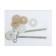 Dvivate valve for the ibeta "RBM" KV-16.3M, "Stop-Plov", multi-level button chrome