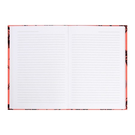Notebook A5, 80 sheets in the Mango line, integral cover, matte lamination, block 65g/m2-3