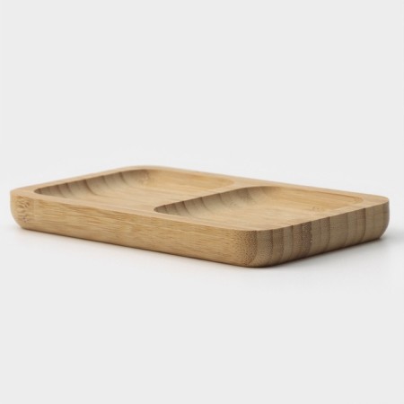 Menzhitsa Dolyana Striata, 2 sections, 17 × 10 cm, beige color-2