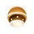 Gold yellow/white