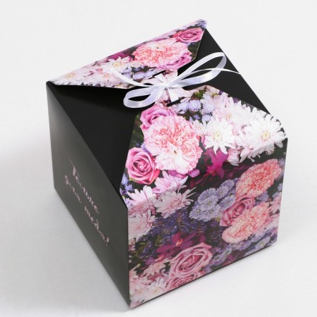 Folding box "The most beautiful", 14 x 14 x 14 cm-2