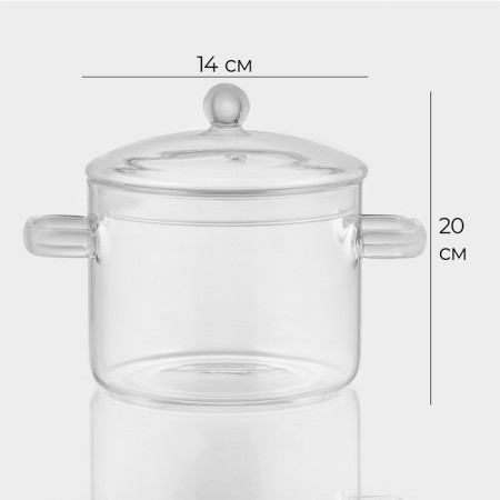 Magistro -resistant potato pan “Leah”, 1.2 l, 20 × 14 cm-1