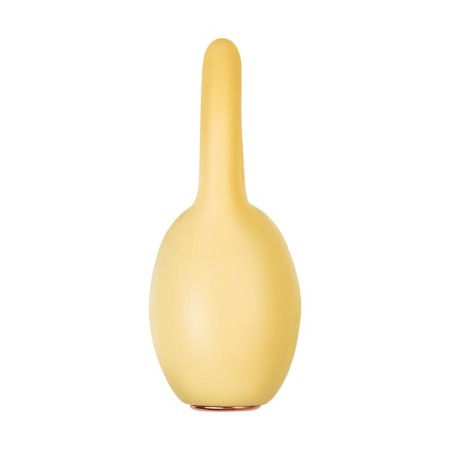 Vibrator "Pitches-Fruits", Mr. Bunny, yellow, silicone, 9.2cm-4