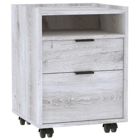 Office cabin "Flex 28", 450 × 450 × 620 mm, color of oak shavinigan