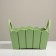 Wooden Kashpo 25.5 × 16.5 × 17.5 cm "Maria", side handles, MDF, olive