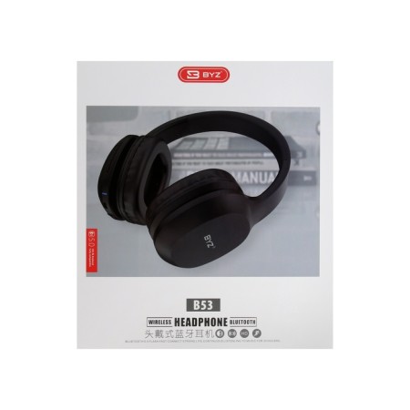 Nauschiks byz b53, wireless, full -size, Tue 5.0, 400 mAh, black-11