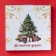 Board ceramic shade "Magic tree", ceramics, 15 × 3 cm, white color