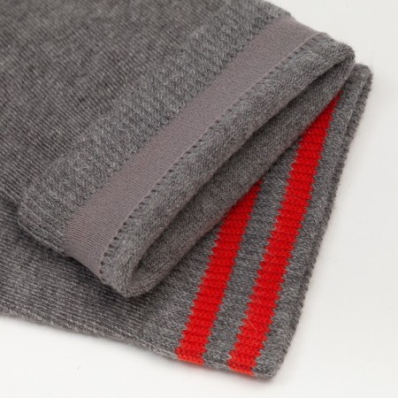 Women's socks, color gray melange, size 23-25-3