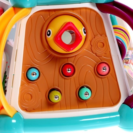 Developing toy "Logic Center", light and sound effects, works from batteries-6