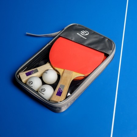 Set for table tennis Boshika Control 10: 2 rackets, 3 goals, 1.5 mm sponge, conical handle-4