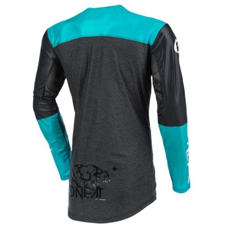 Jersey O’Neal Mayhem Hexx, male, size XXL, turquoise, black-1