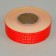 Reflective tape, self -adhesive, red, 5 cm x 45 m